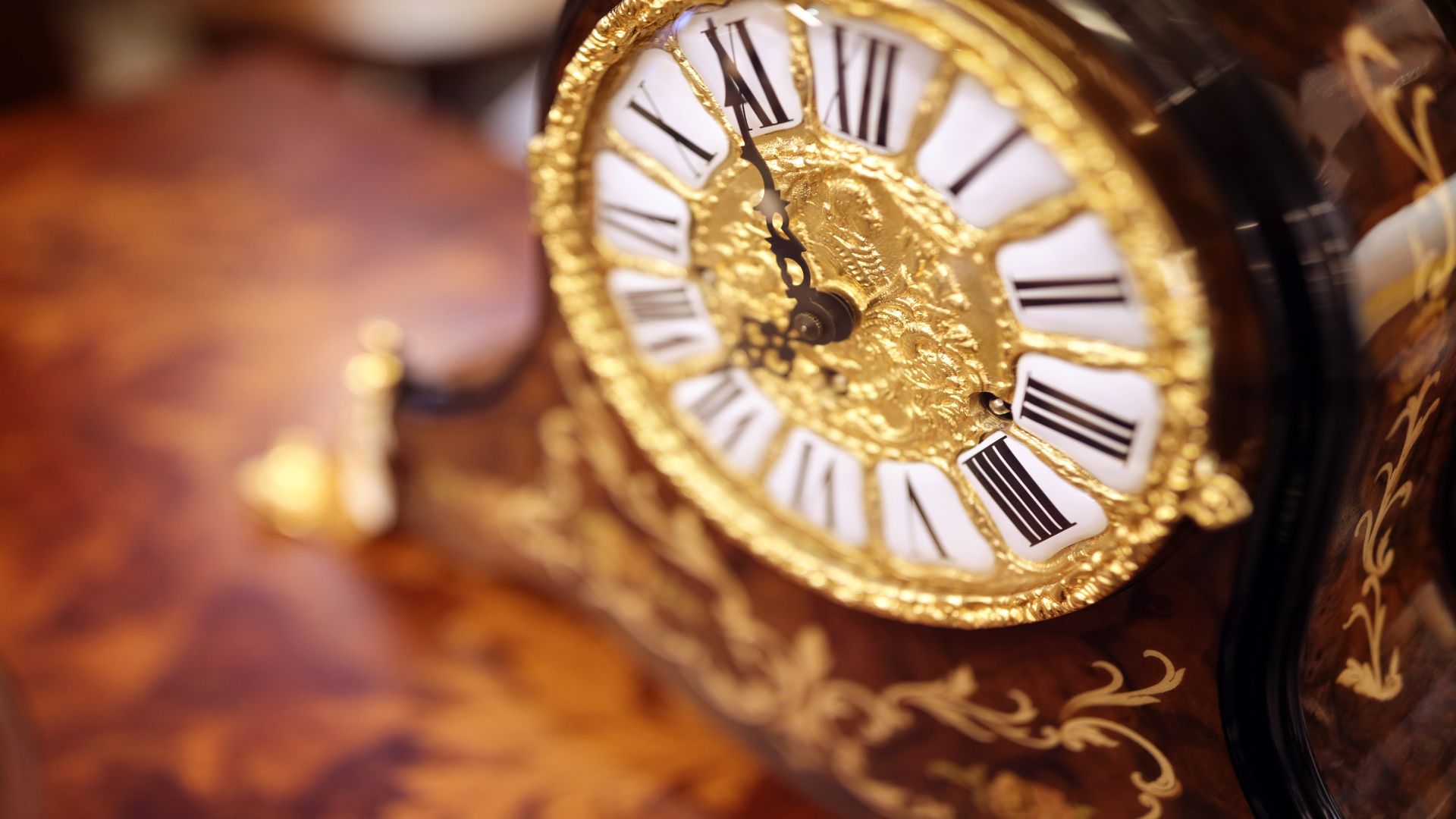 Horloge en or ancienne